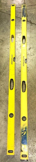 Two 6ft Long Pittsburgh Levels