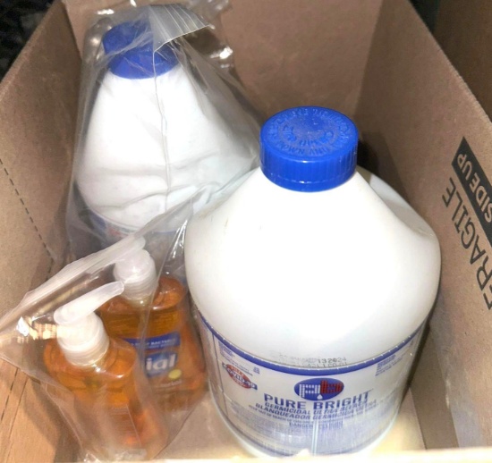 Bleach and Hand Soap- New