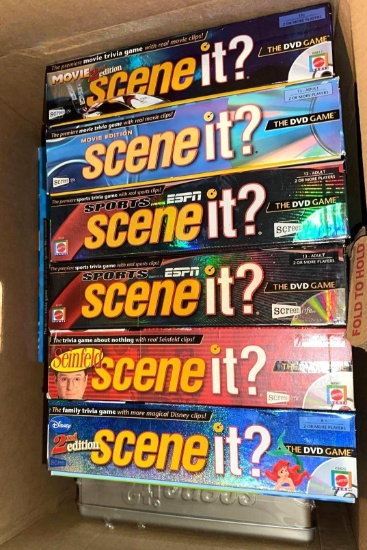 8 Scene it Games- Some are New