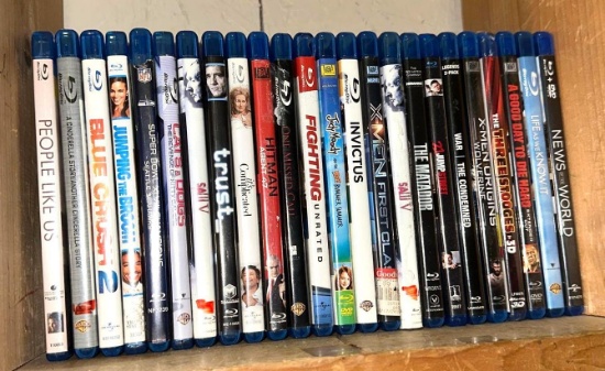 25 Blu Ray Movies