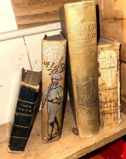 4 Antique Books from 1880's