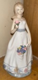 Beautiful Porcelain Girl Statue