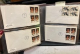 Binder Full of First Day Cover Stamps