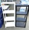 Two Four Tier Storage Shelves
