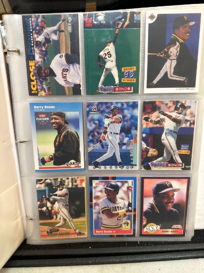 12 Pages of HOF, Stars- Griffey, Bonds, Ryan, Henderson, Mc Gwire etc