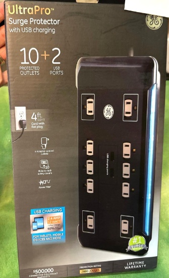 Ultra Pro Surge Protector with USB Charging
