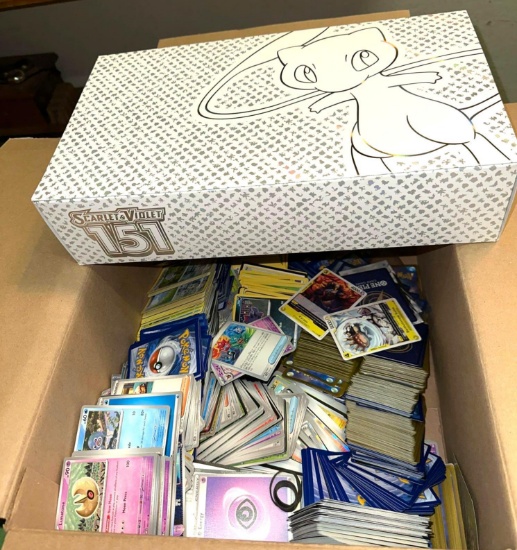 HUGE Box of Unsearched Pokemon Cards