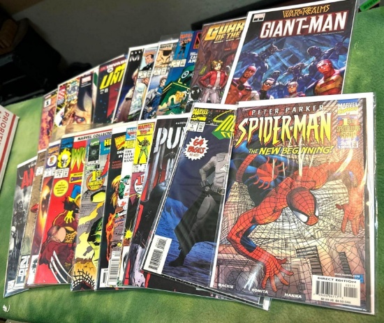 25 Marvel Comic Books- All #1 Issues
