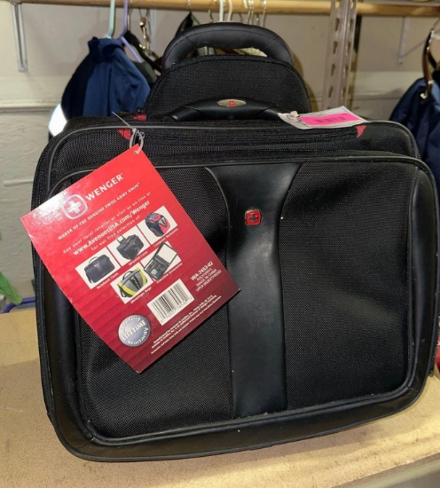 Swiss Army Rolling Carry on Luggage Bag- Looks to be Brand New