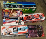 6 Boxes of unsearched sports cards- Jeff Gordan Box is Still Sealed