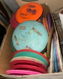 Box Full of Disc Golf Discs