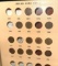13 Indian Head Pennies in Album 1882-1909