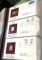 Album Full of 22kt Gold Replicas of United States Stamps
