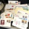 Over 100 Envelopes with vintage Stamps