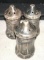 3 Sterling Silver Salt and Pepper Shakers-