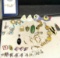 Lot of Jewelry- Gemstone Pendants, Misaki Necklace and more
