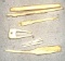 8 Examples of Yupik Eskimo Carved Old Walrus Ivory