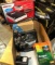 Electronics Lot- Dragon Speech software, Go Pro Handle, Headphones, Battery Charger etc