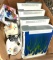 4- Xbox 360 Consoles w/Cords, 3 Sega Dreamcast Controllers & 2 Video Games