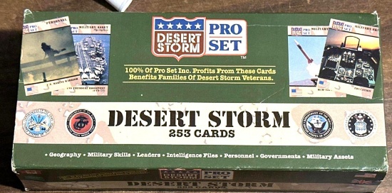 Full Desert Storm "Pro Set" Set of 253 Cards