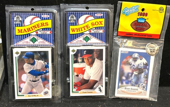 1990's Sealed Upper Deck and Fleer Cards