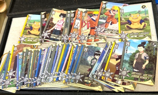 Group of Naruto Trading cards