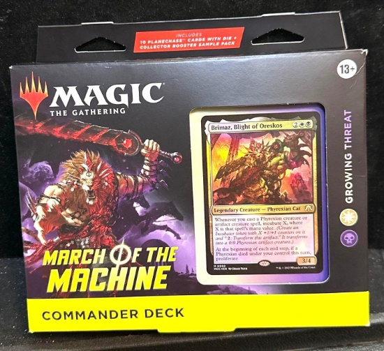 New Magic The Gathering March of the Machine Commander Deck