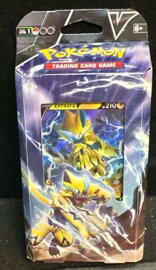 New Sealed Pokemon Zeraora V Trading Cards