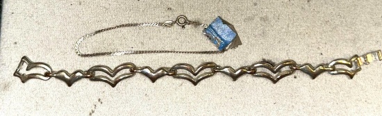 2 Sterling silver Bracelets