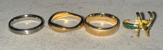 Size 10 Mens Rings- Loki and LPT.R. "the One Ring" etc