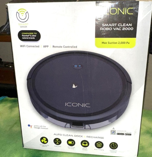 Iconic Robo Vac- Like New