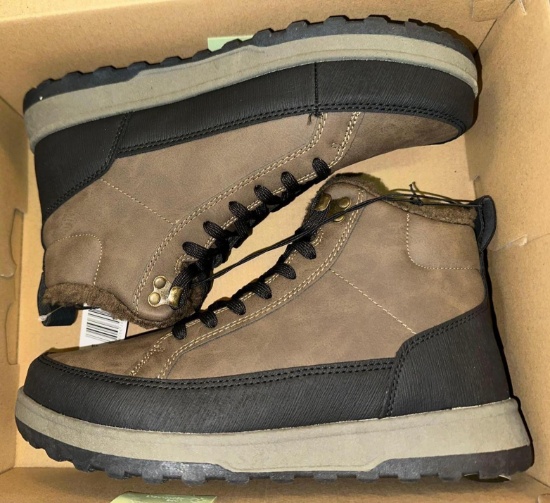 New Mens Weatherproof Brown Boots size 9
