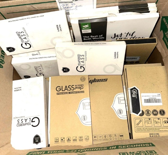 40+ New Temper Glass Screen Protectors for Cellphones and Tablets