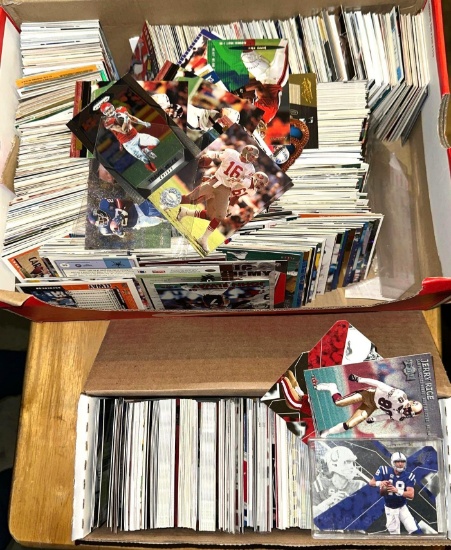 2 Boxes of Mostly Football Cards