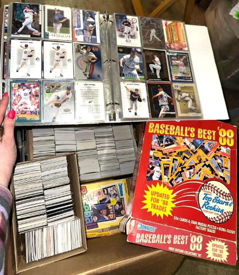 Big Box Full of Vtg Baseball Cards