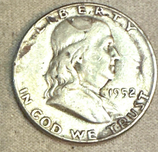 1952 Franklin Half Dollar
