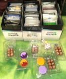 3 Boxes of Unsearched Pokemon Cards including Sealed Energy Packs, Dice etc