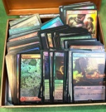 Box Full of Foil Magic The Gathering Cards- Unsearched