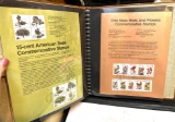 Binder of First Day Cover US Stamps