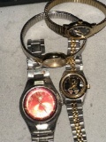 4 Vintage Watches- Seiko, Timex and more