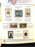 Binder of The White Ace Historical Album of US Stamps