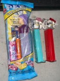 Collectible Pez Dispensers- Barbie and Hello Kitty