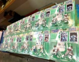 12 New in packages Starting line up Classic Doubles Football Action Figures from 1990's- 24 Figures