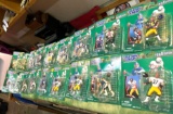 16 New in packages 1990's Starting Line up Football Action Figures