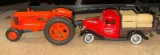 Vtg Case Toy Tracker and Die cast Coca Cola Bottling Co. Truck