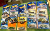 Box of Hotwheels and Matchbox Cars- most are New