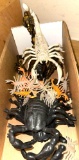 Box of Scorpion toys