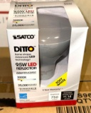 New Case of 12 Satco Ditto 65w Led Light Bulbs