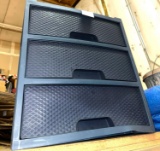 3 Drawer Plastic Organizer