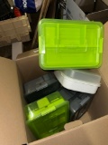 Lot of Craft storage Containers